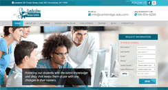 Desktop Screenshot of cambridge-edu.com